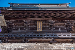 筑波山神社の随身門