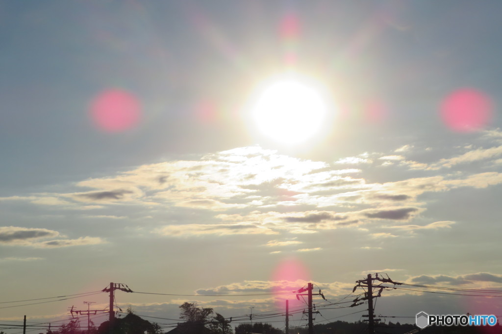 元旦、朝の太陽
