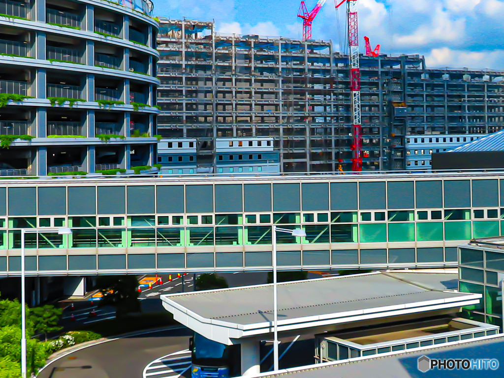 羽田空港に建設中の3つのホテル