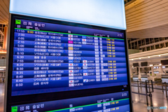 3月18日、羽田空港国際線のフライトスケジュール