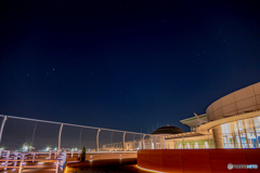 羽田空港の星空