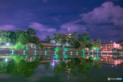 猿沢池の夜景