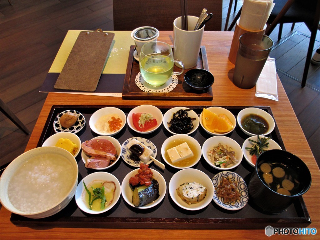 築地本願寺カフェの朝食