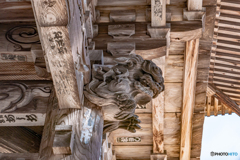 筑波山神社随身門の龍柱②