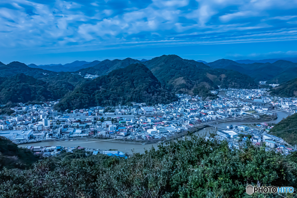 下田市街