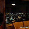 品川プリンスホテル　コーナーツインルームからの夜景