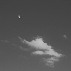 月雲空