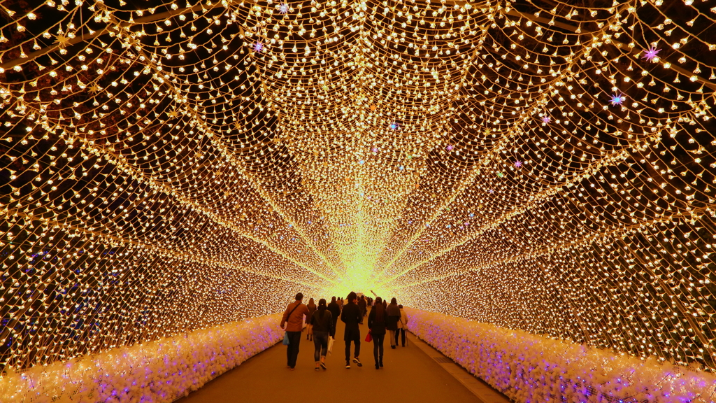 光のトンネル