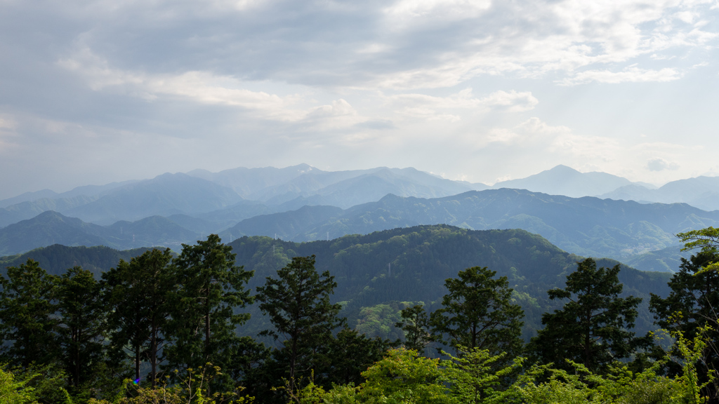 高尾山　見晴園地