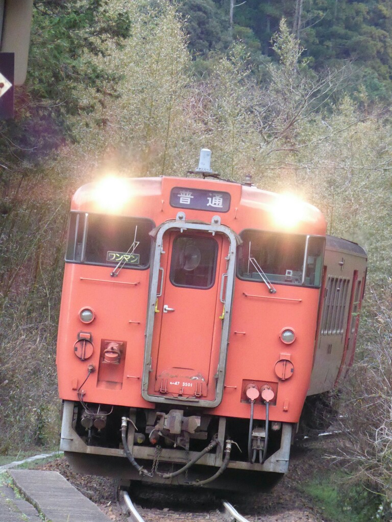 山陰線飯井駅