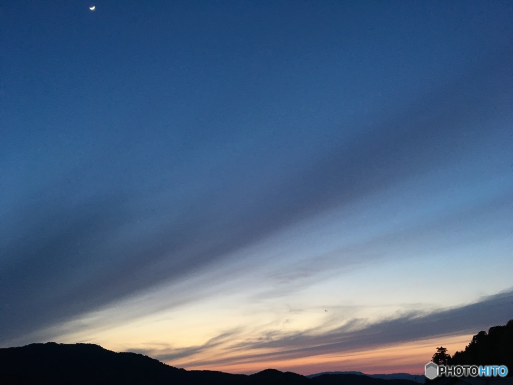 本日の夕暮れ⑦