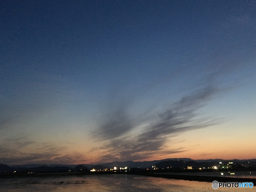 本日の空