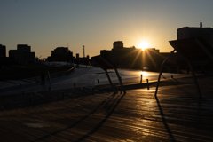 夕方の横浜