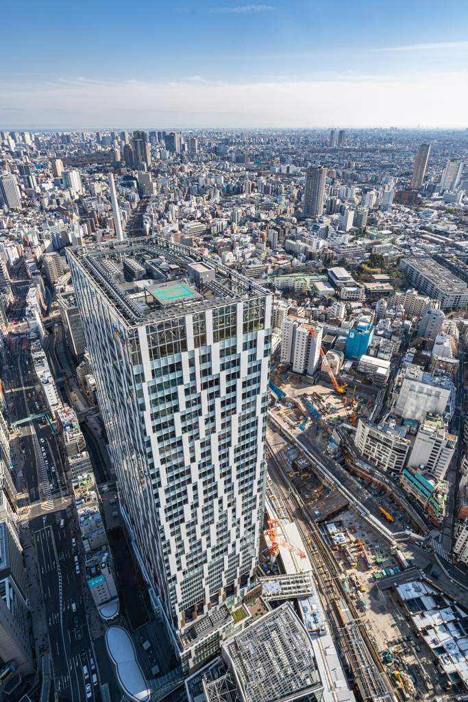 渋谷スカイの景色