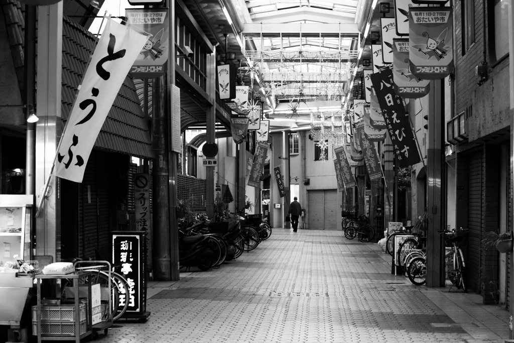 活気のなくなった地元商店街