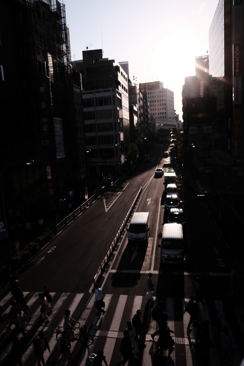 飯田橋の夕方
