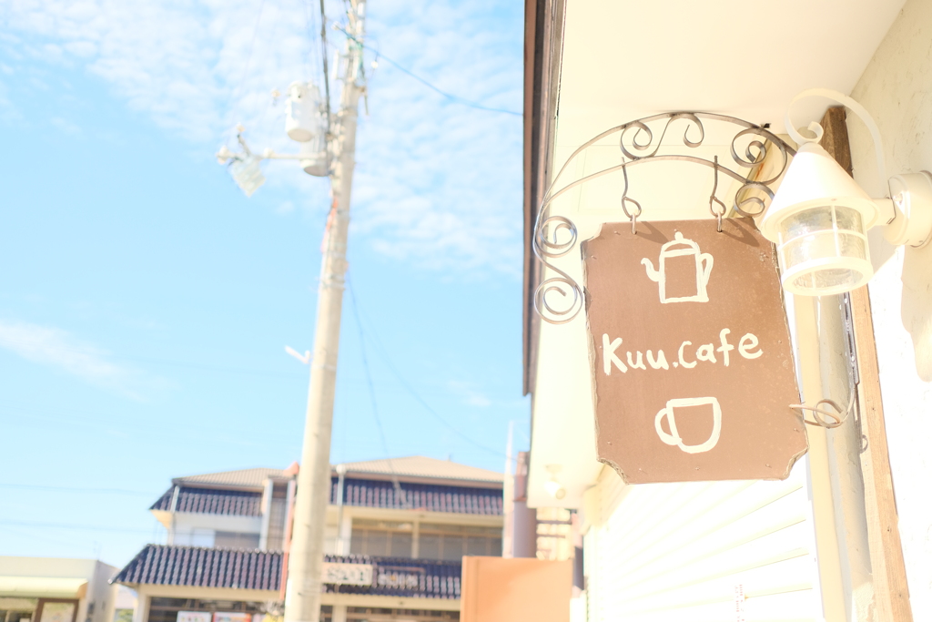 カフェの看板1