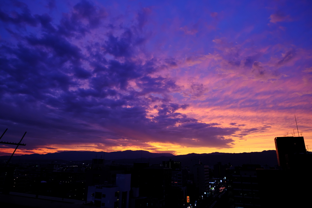 夕暮れ（2019年11月）②