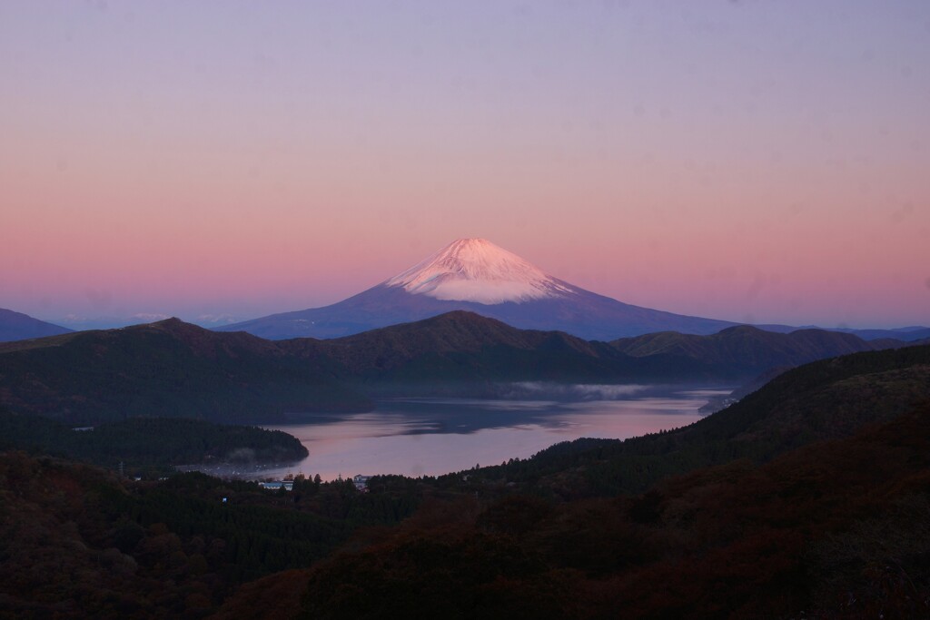 大観山の朝②