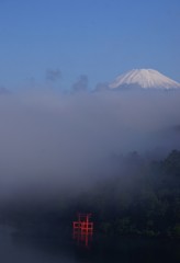芦ノ湖を望む②