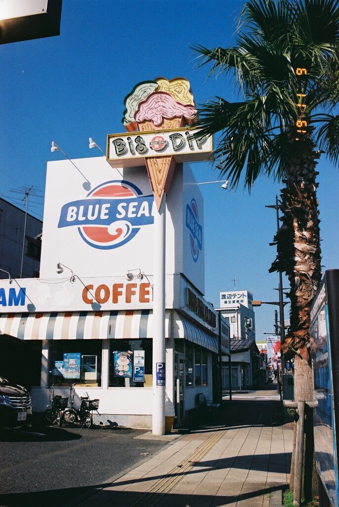 the ice cream shop