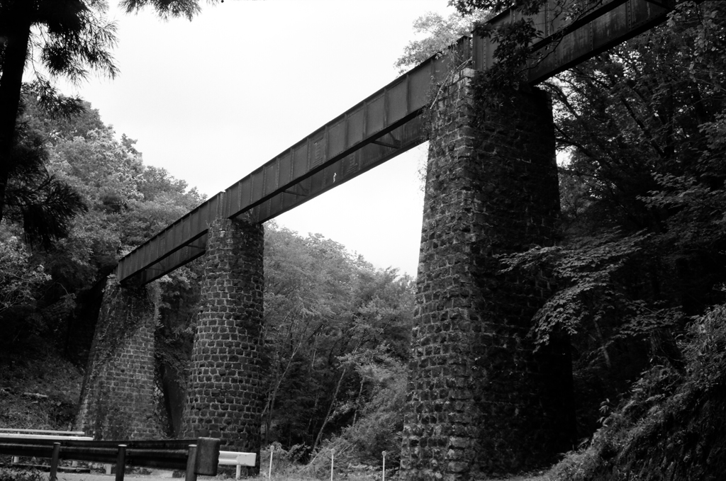 The Ueji Kyoryo Bridge, Kitaena Railway