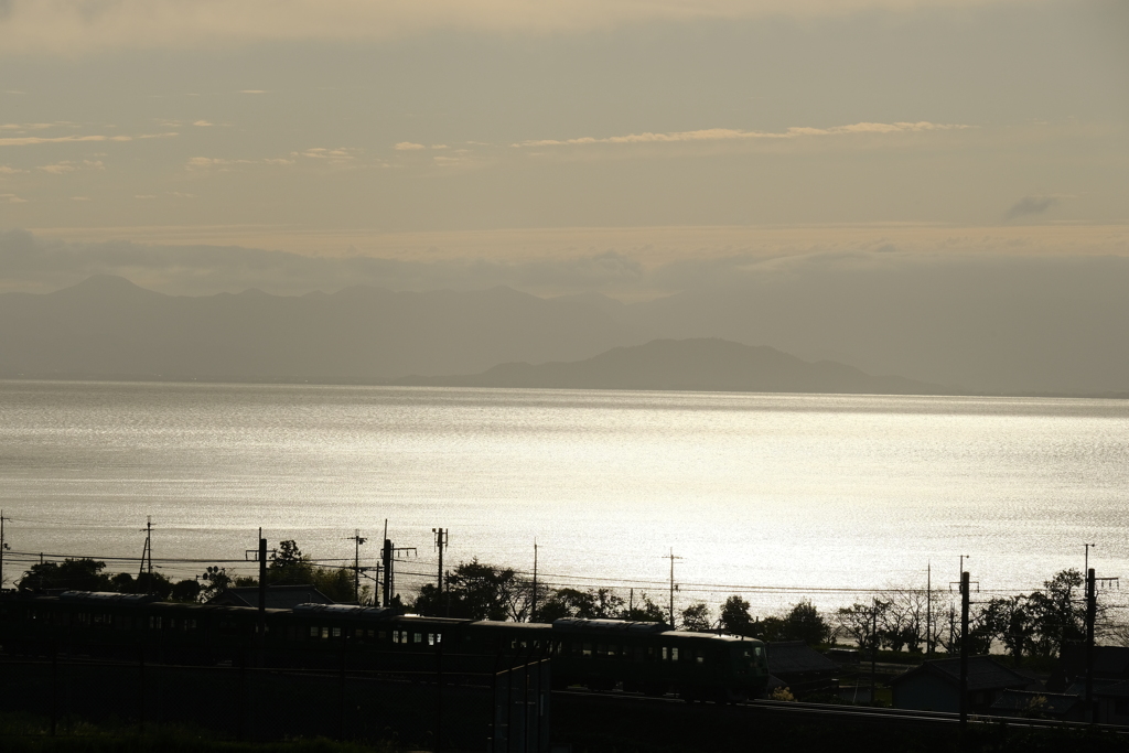 琵琶湖朝景