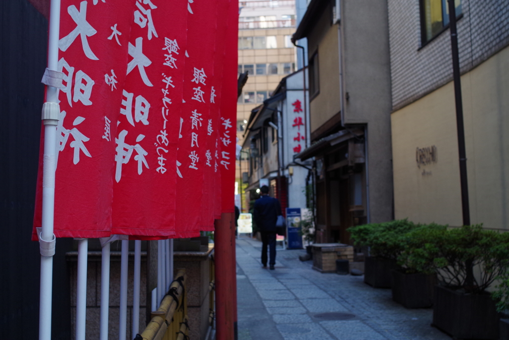 ありふれた　路地