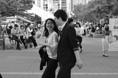 うらやましいのでモノクロにしてやった(笑)