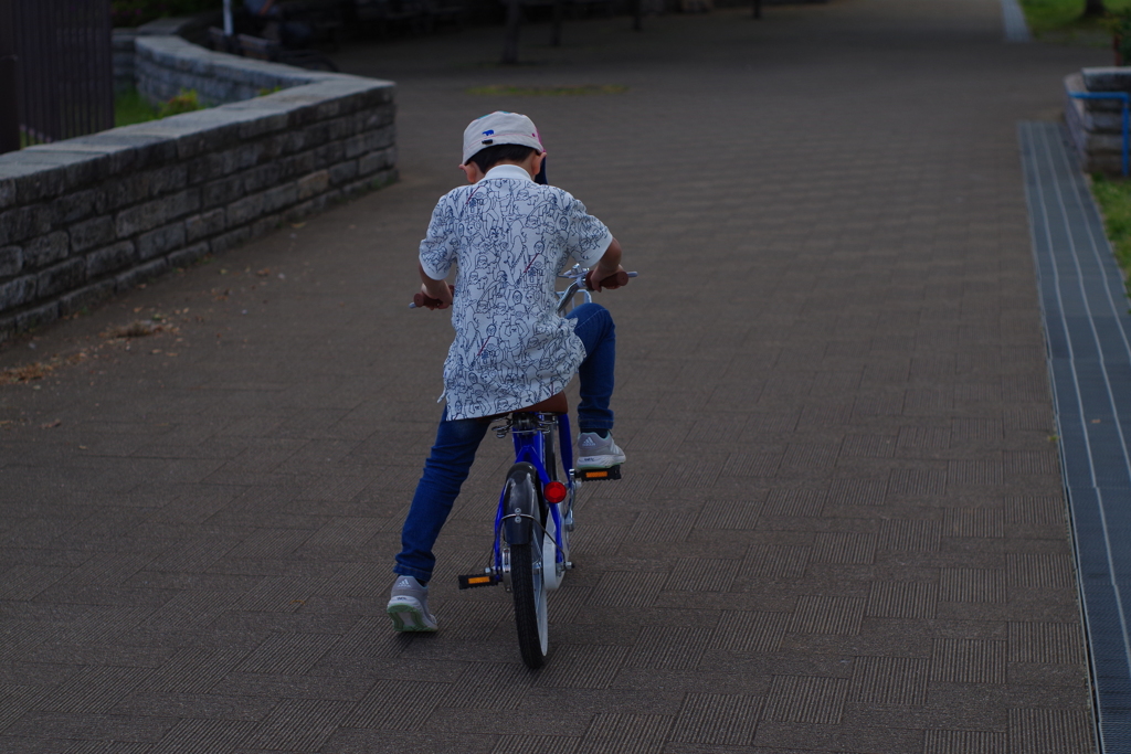 ブルーでキメて、自主練