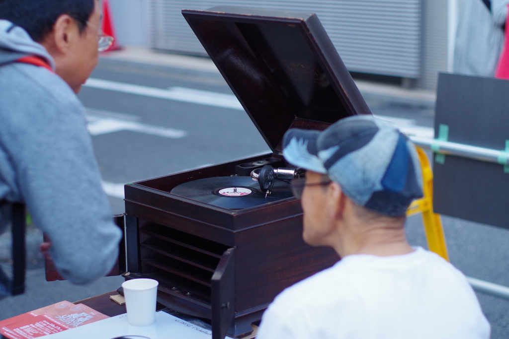 ジャズ喫茶　路上出前