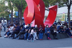 待ち合わせ　大量