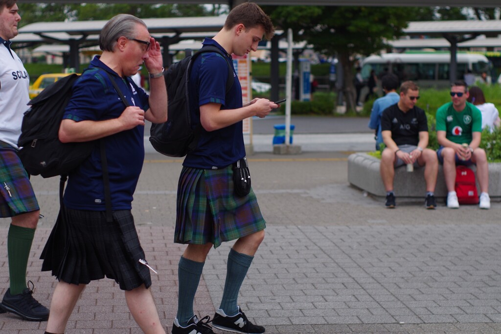 The スコットランド　（奥には、さりげなくアイルランド）