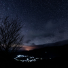 星と雲と街灯りと。