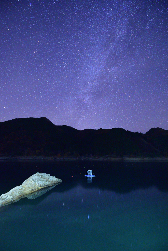 またまた湖と星。②