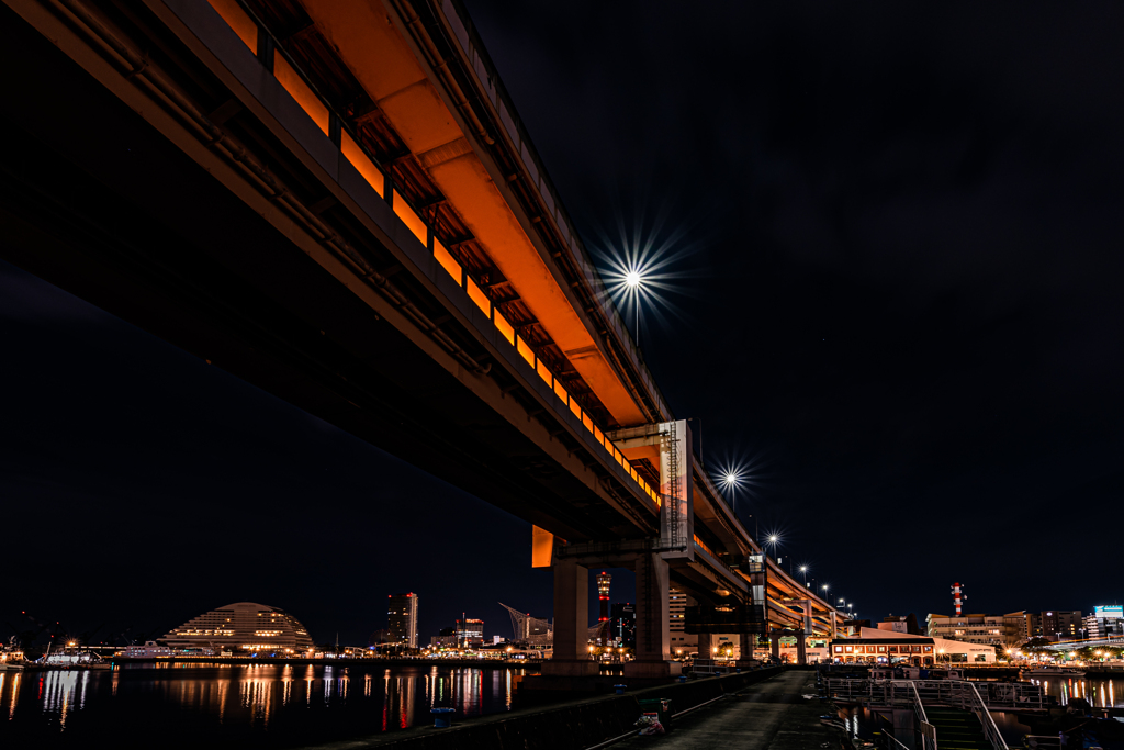 神戸夜景。②