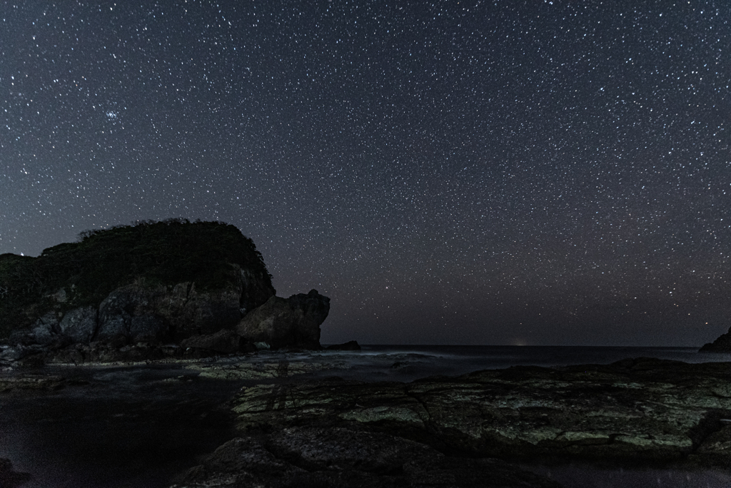 かえる島　本人登場（影）。