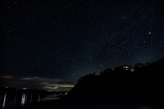 牛窓夜景。②