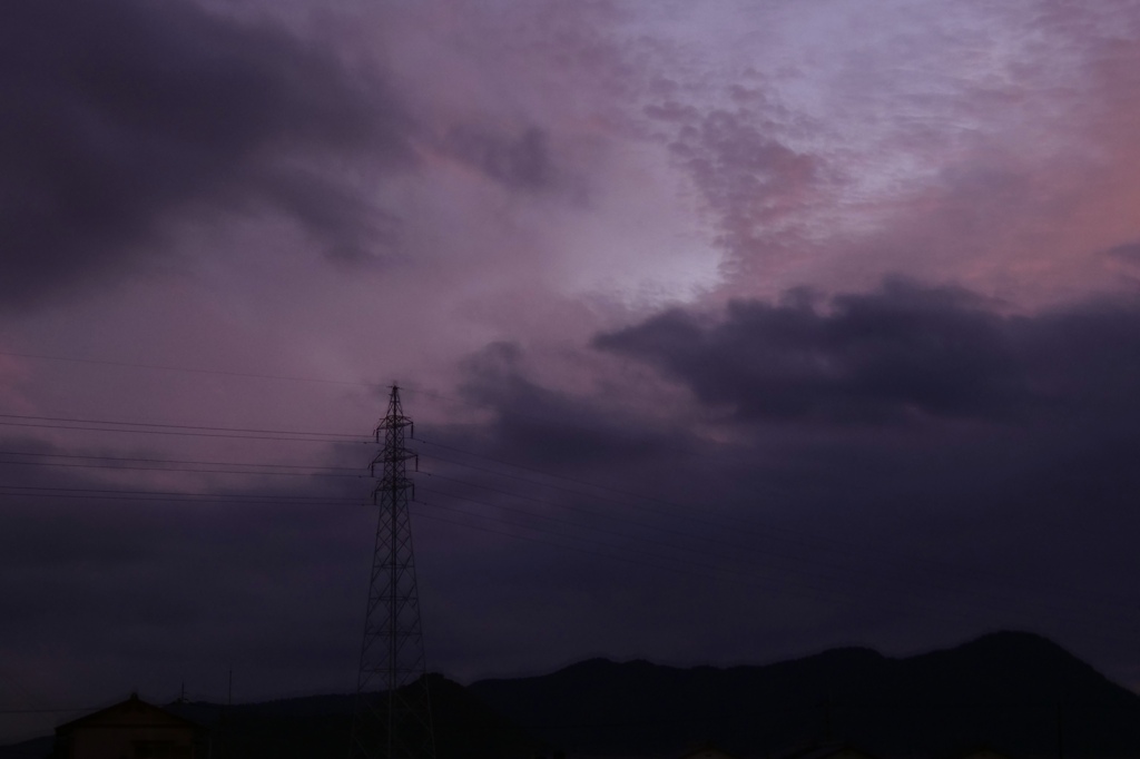 purple cloud