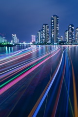 光の道／永代橋