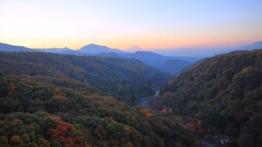 小海線沿線の秋~富士山夜明け 小海線沿線の秋~富士山夜明け