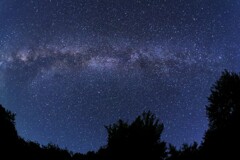 天の川～ペルセウス座流星群、、、１つだけ、、、