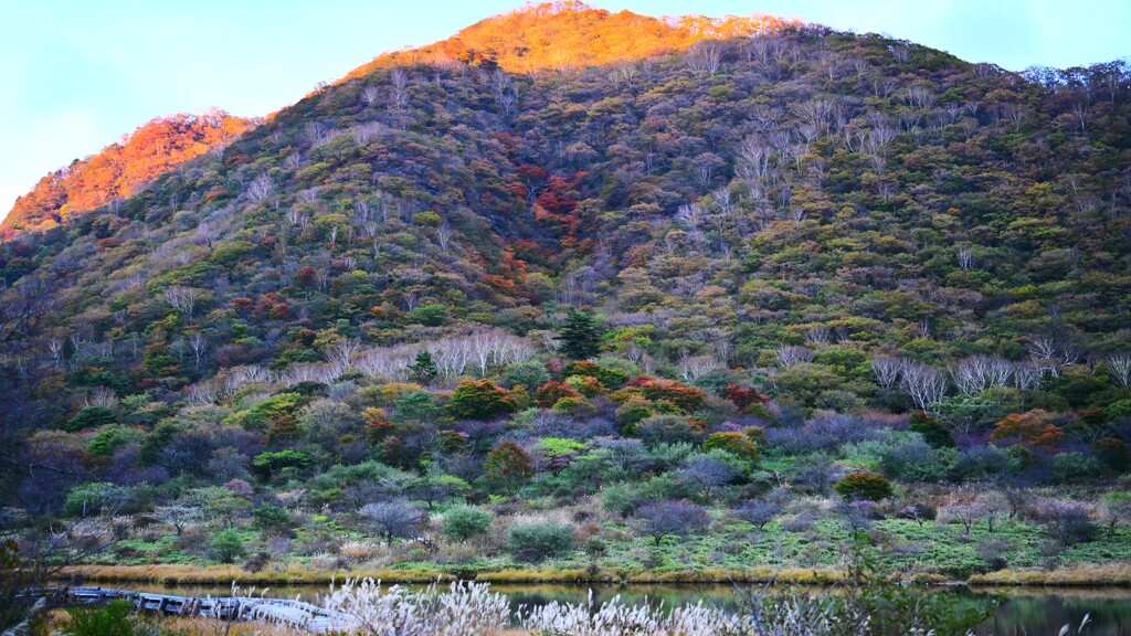 赤城山紅葉覚満淵2-1
