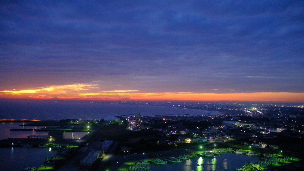 sunset～夕焼け漁港