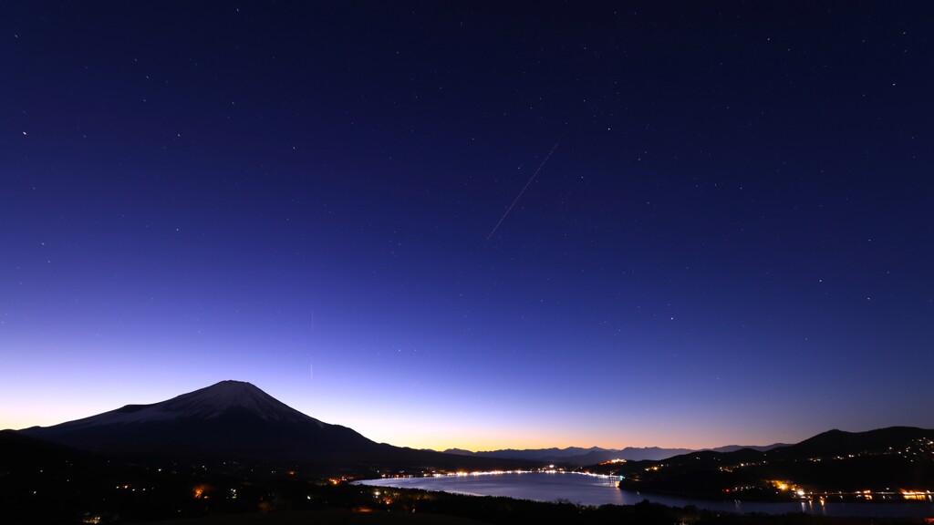 山中湖夜景2