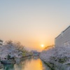 夕日