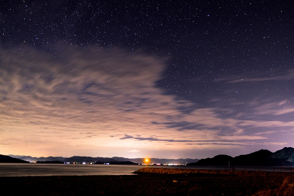 星と海