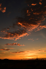 20190805　夕焼ける　3