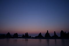 橋杭岩 sunrise カウントダウン　