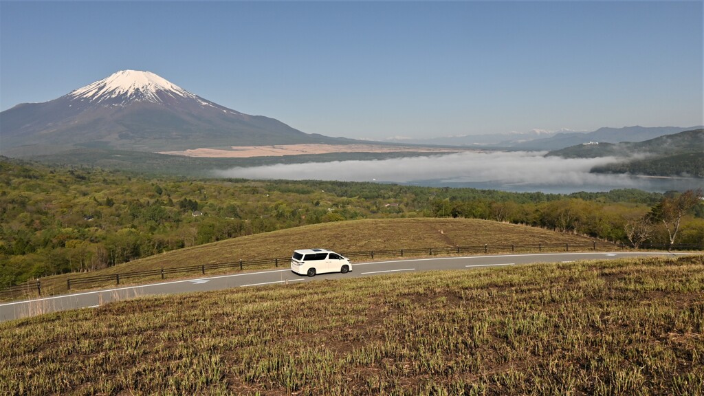 霧の山中湖